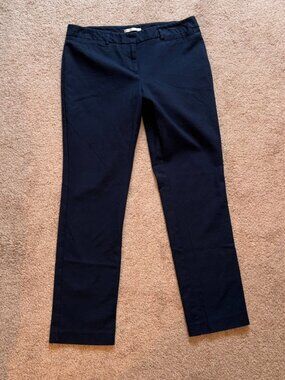 Van Heusen Gray Stretchy Skinny Dress Ankle Pants 10